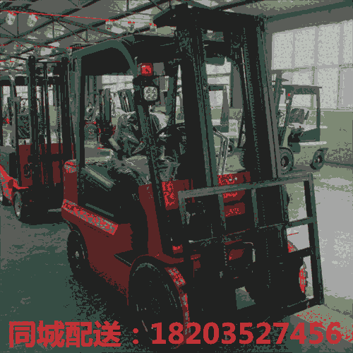 送貨#內(nèi)蒙古呼和浩特 手扶站立式堆高車倉庫貨物搬運(yùn)叉車 福建