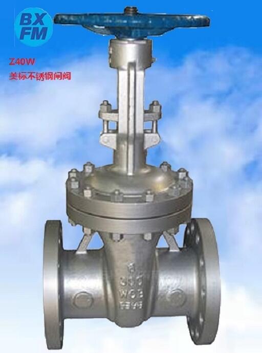 美標(biāo)不銹鋼法蘭閘閥進(jìn)口 國標(biāo)Z40W