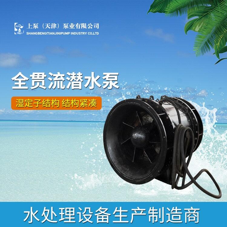 江蘇1400QGWZ-250kw全貫流水泵廠家_江蘇貫流泵哪里做_濕定子貫流泵上泵