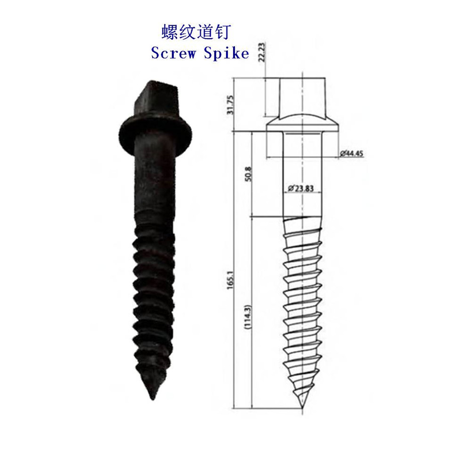 塞爾維亞8.8級(jí)螺紋道釘工廠