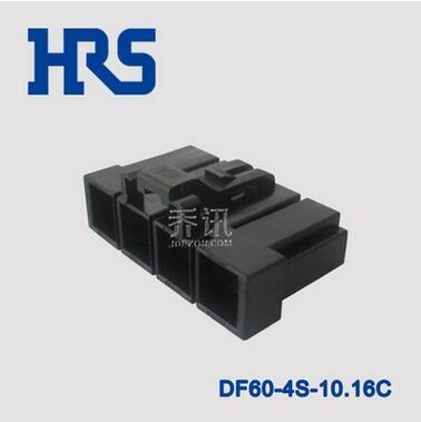 HIROSE連接器廣瀨現(xiàn)貨DF60-4S-10.16C四孔黑色膠殼大間距工業(yè)用