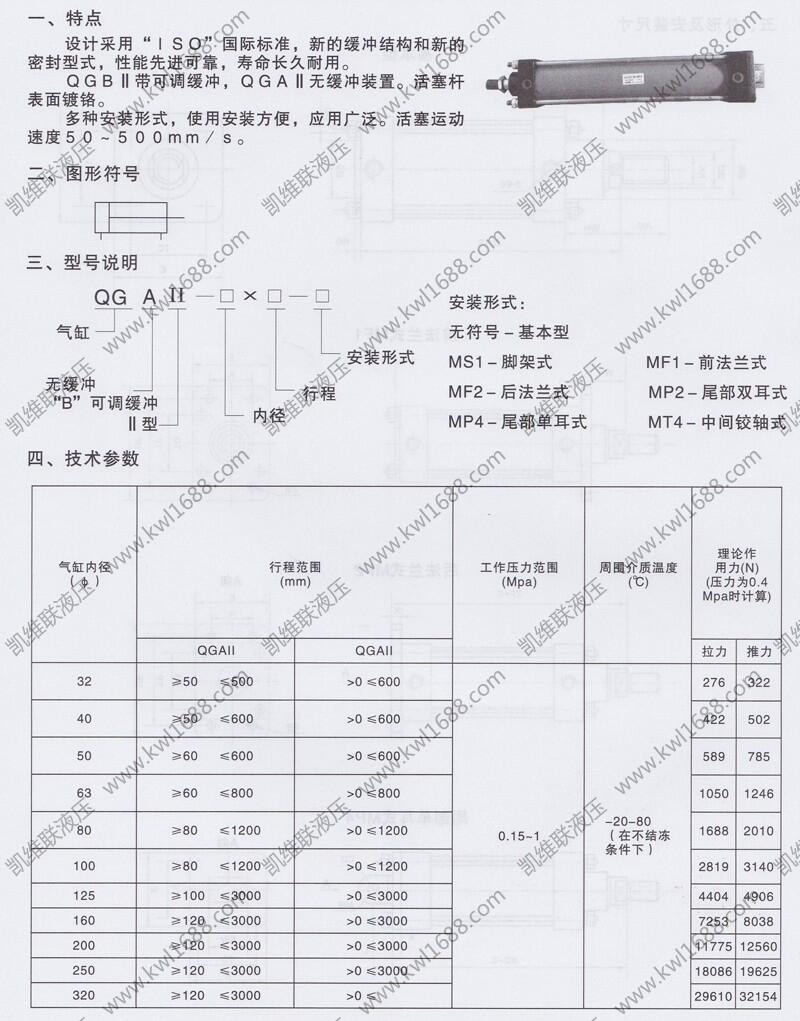 九江IQGA200*400,無(wú)緩沖氣缸現(xiàn)貨供應(yīng)