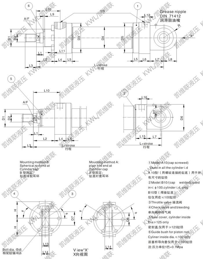 承德CD250A160/110-1200,重型液壓缸現(xiàn)貨供應