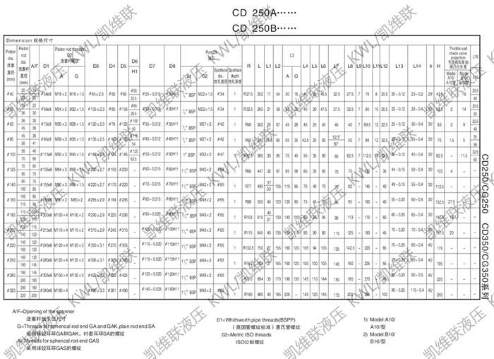 南京CD250C250/160-800,重型液壓缸現(xiàn)貨供應(yīng)