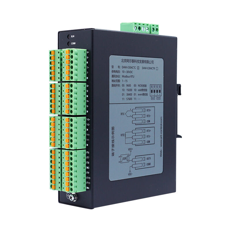 北京阿爾泰科技DAME304CTR以太網(wǎng)/RS485接口PT100溫度采集模塊