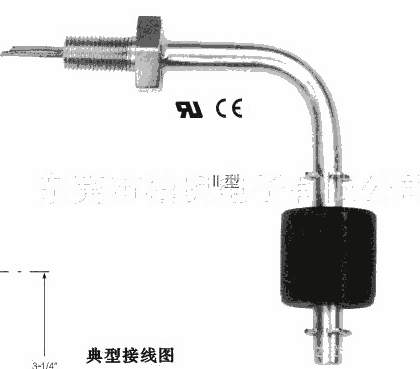 廠家供應(yīng)彎管式單點(diǎn)液位控制開關(guān)SS80L耐高溫不銹鋼浮球水位開關(guān)