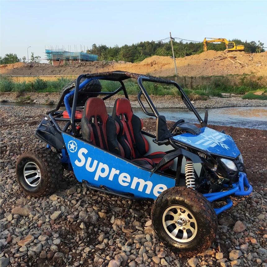 競技越野卡丁車 雙座鋼管游玩車 山地爬坡車