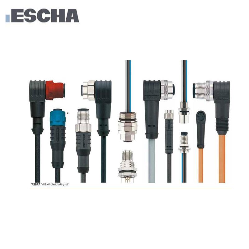 IE-RJ45SS4.003-2/S2171德國escha工業(yè)以太網(wǎng)帶屏蔽直型公頭RJ45