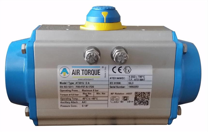 AIR TORQUE 提供 球閥、蝶閥 旋塞閥 和執(zhí)行器等