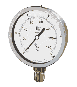 意大利NUOVA  FIMA   不銹鋼材質(zhì)的壓力表