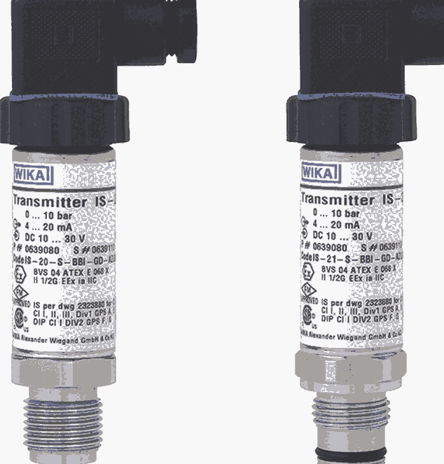 德國WIKA過程變送器111.16PM用于食品行業(yè)使用