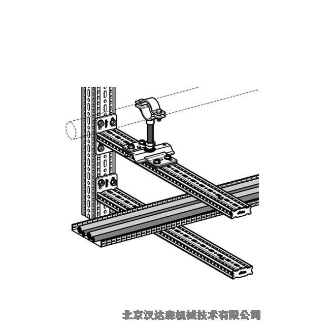 Sikla懸臂支架 AK F 80/30 帶自鎖螺釘