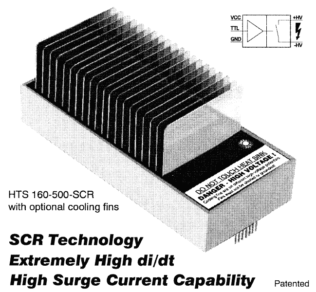 behlke HTS 40-1000-SCR 4KV  10000A高壓開(kāi)關(guān)