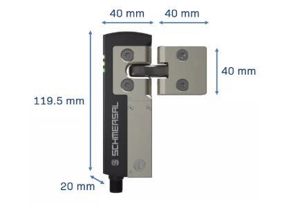 ?Schmersal推出了尺寸小巧的微型電磁安全鎖AZM40