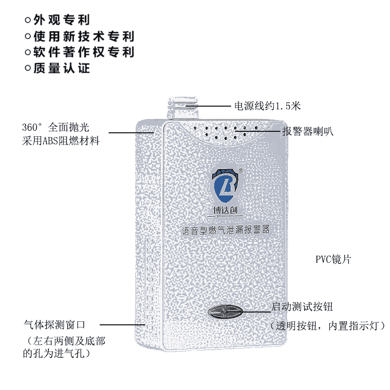 博達創(chuàng)  格靈 排風(fēng)扇煤氣報警器供應(yīng)商