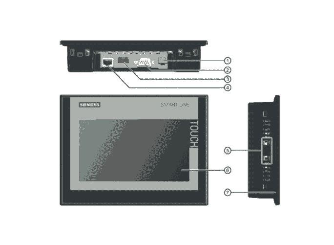 IE V3 6AV6648-0CE11-3AX0西門子LINE 10.1寸觸摸屏