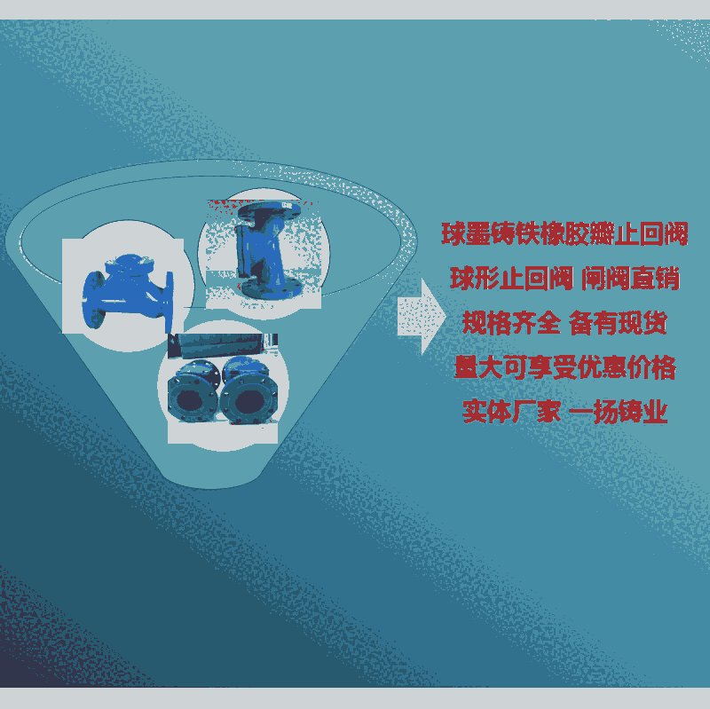 新聞:巢湖DN200/300/400橡膠瓣止回閥多少錢