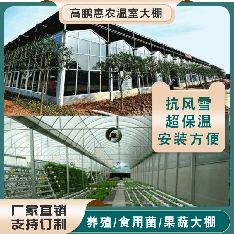 濟南長清區(qū)觀賞花溫室建設