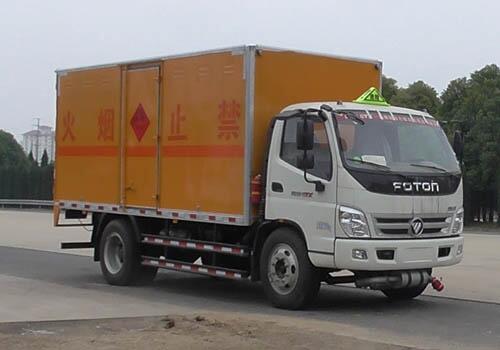 福田奧鈴7.3噸SCS5130XQYBJ型民爆器材運(yùn)輸車廠家哪里找