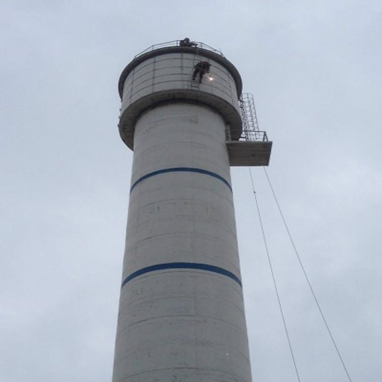 雷州電廠鋼結構爐架刷漆防腐