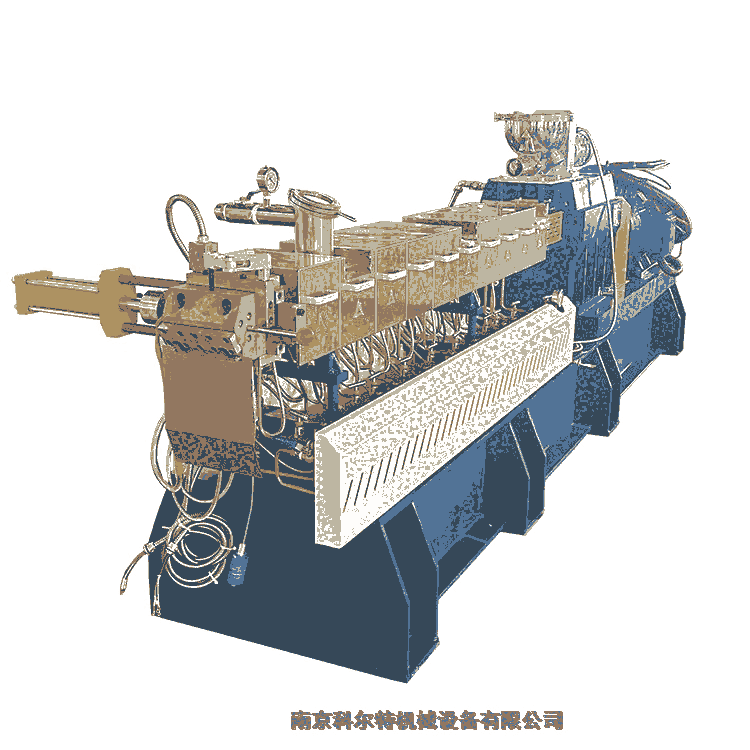 PA9T橡膠塑料擠出機 雙螺桿塑料擠出造粒機