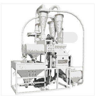 多功能小麥磨粉機 玉米脫皮磨粉機設備 適合農戶小作坊使用