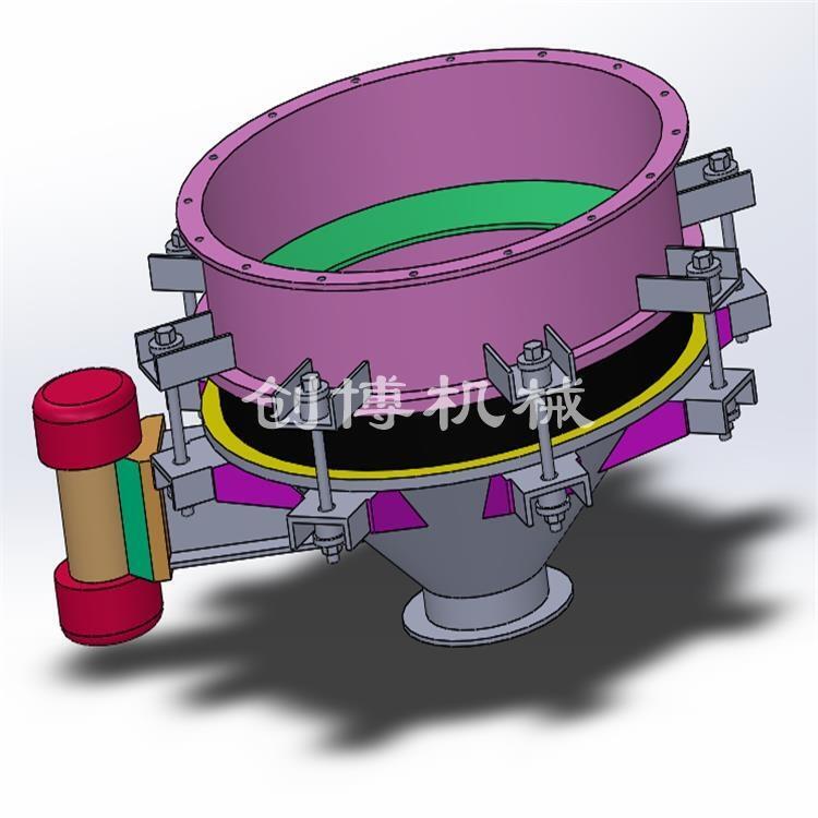 陽泉現(xiàn)貨ZD-120振動料斗不銹鋼振動料斗 DZL1200活化料斗 活化錐安裝于料罐下方