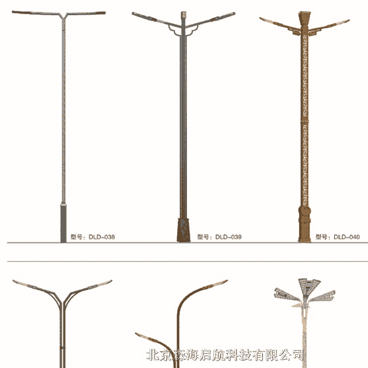 路燈工程安裝施工 推薦森海道路照明燈具