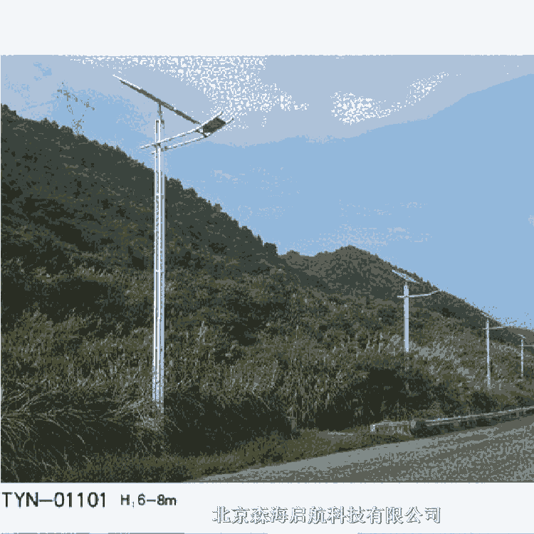 太陽能風光互補路燈工程供應商 選森海啟航市電互補路燈廠