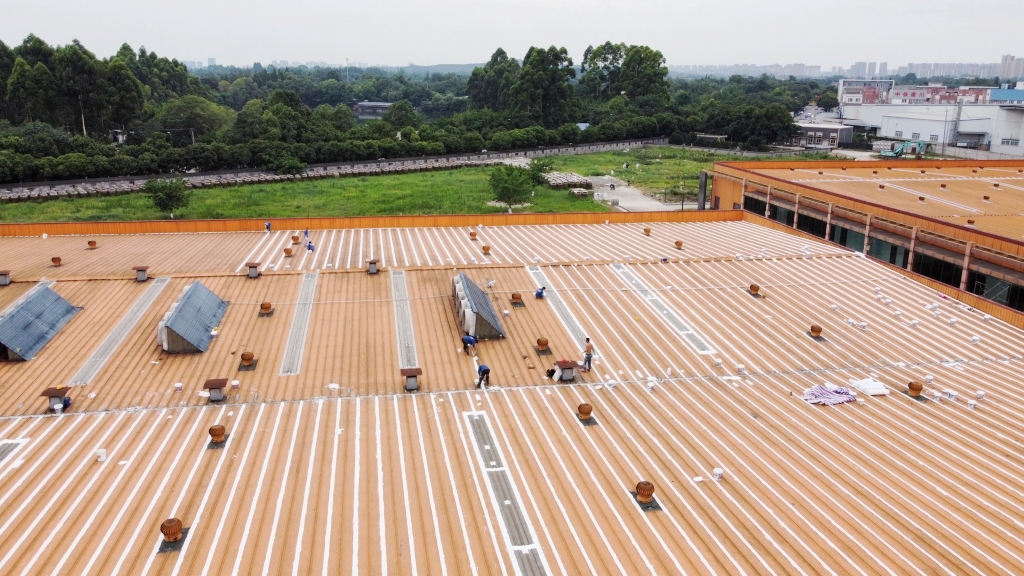 綿陽市廠房屋頂防水補漏，彩鋼瓦屋面漏雨維修，廠房樓頂漏雨維修