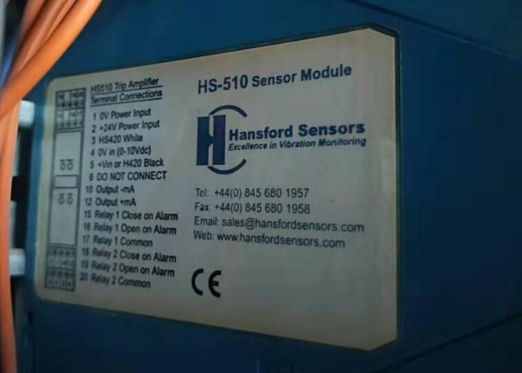 英國Hansford Sensors 傳感器HS-510