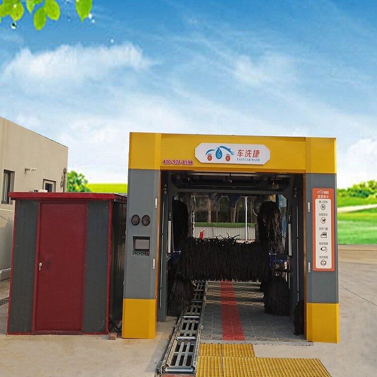 加油站全自動洗車機(jī)現(xiàn)在還傷車嗎？怎么解決的？