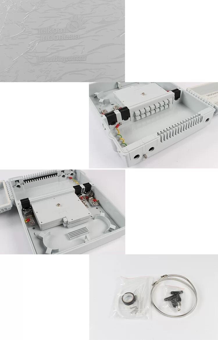廣東潮州市16芯光纖配線箱印尼款16芯分纖分線盒光纜配線箱