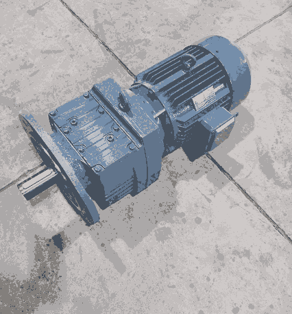 上虞德立 DLR系列 齒輪減速電機  RF87-16.10-Y5.5KW-V1