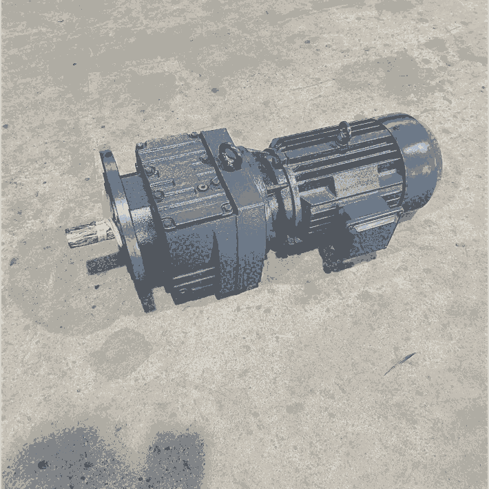 立式交流電斜齒輪減速機電機一體機 YCJ132FV3-3KW-171