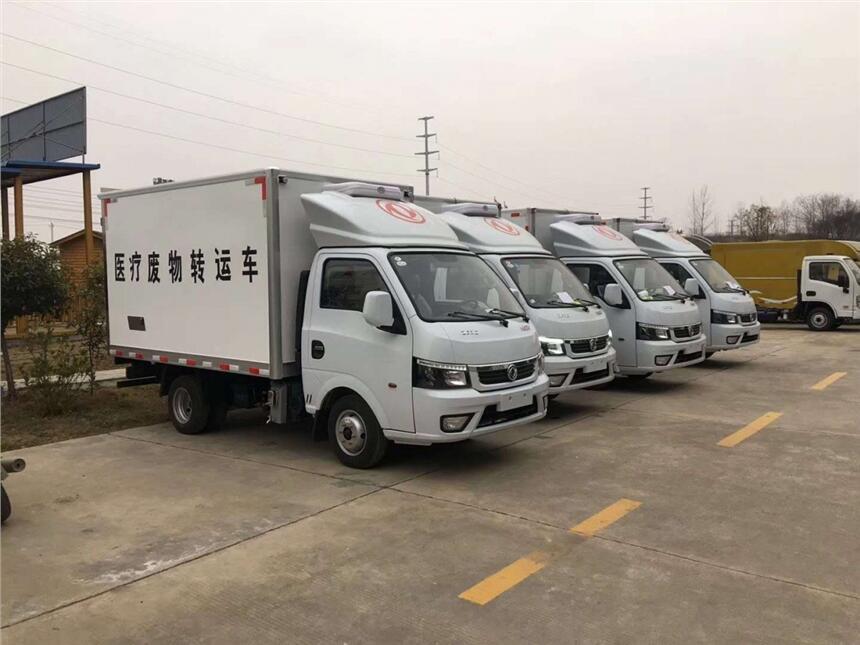 城區(qū)用醫(yī)用垃圾處理車具有車型 醫(yī)廢車廠家有現(xiàn)車