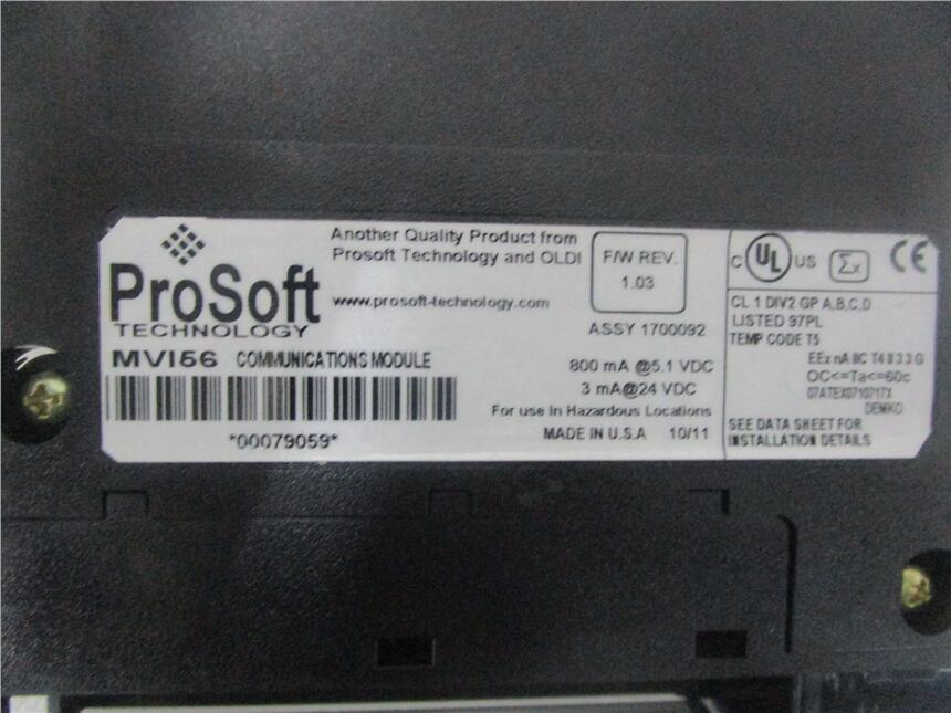 PROSOFT MVI56E-MCMR 現(xiàn)貨