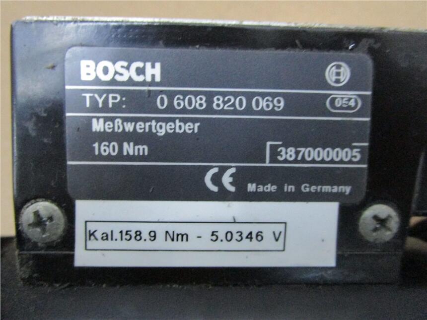 BOSCH WV45-RGC2 0811405119 現(xiàn)貨