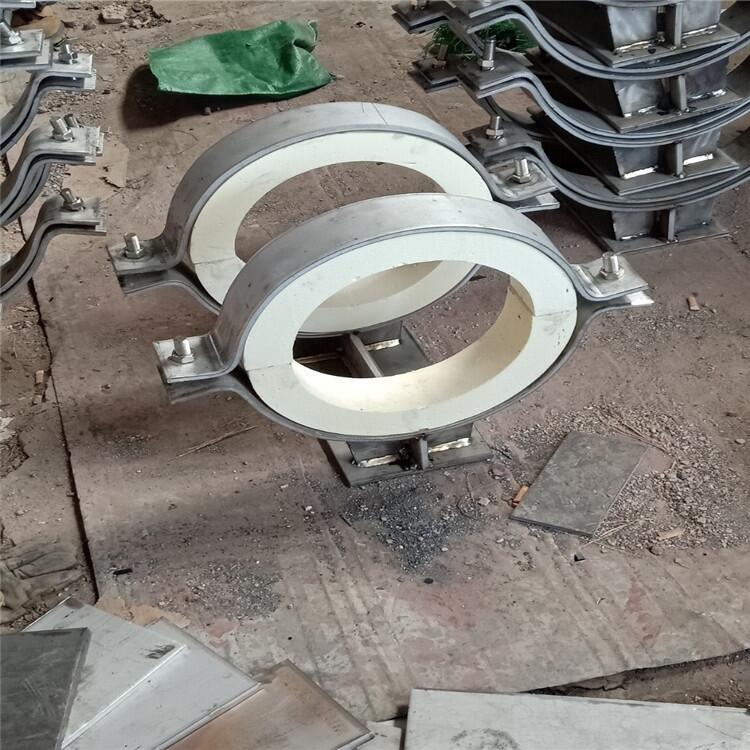 佰譽DN250蛭石隔熱管托來圖加工