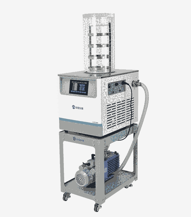 廠家直銷 外接懸瓶帶壓蓋型冷凍干燥機