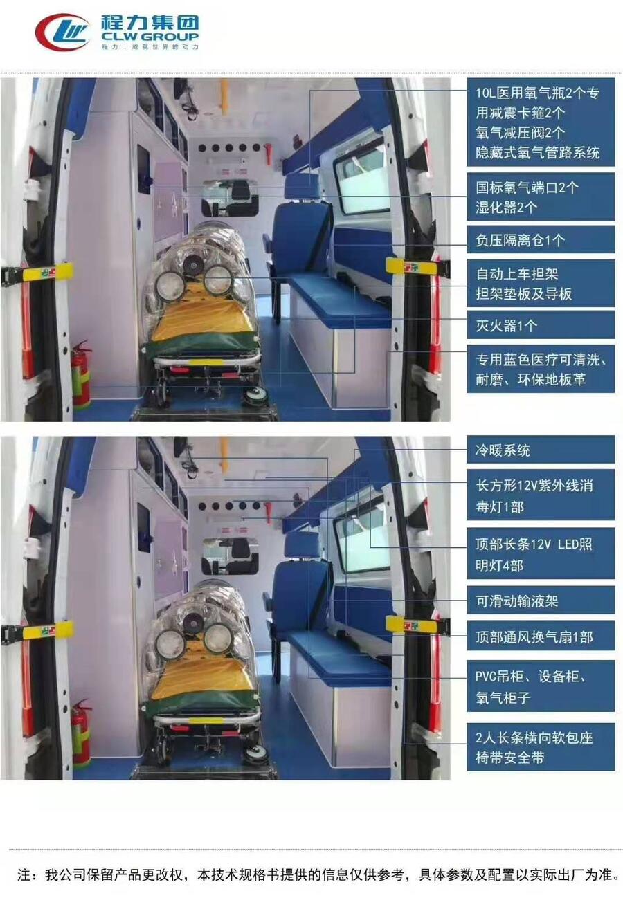 福特救護車轉(zhuǎn)運型救護車哪里有賣