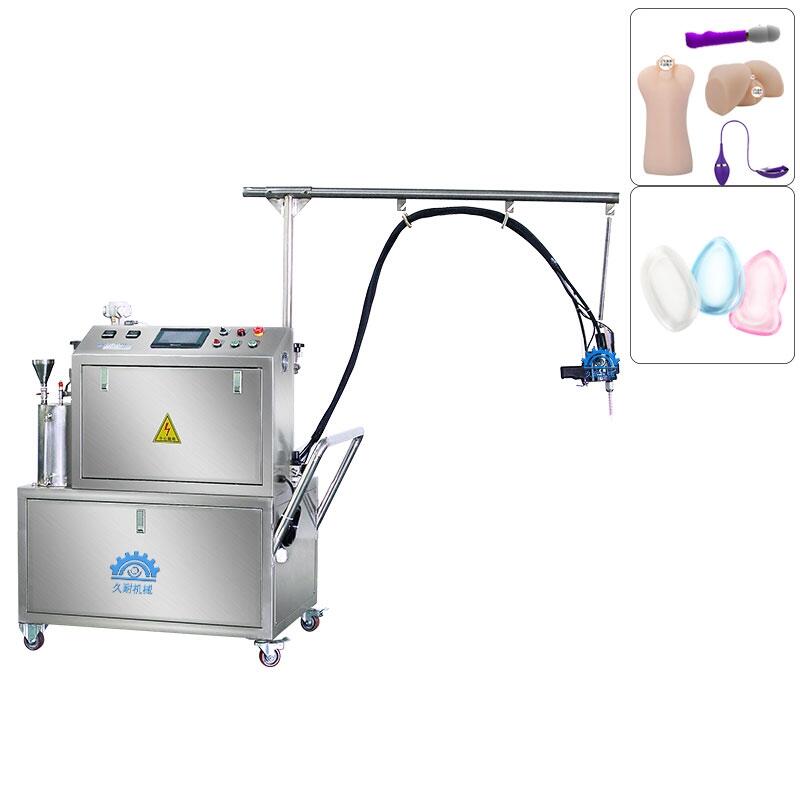 新材料新工藝雙組份液體硅膠混膠機(jī) 雙組份硅膠注射機(jī)-久耐