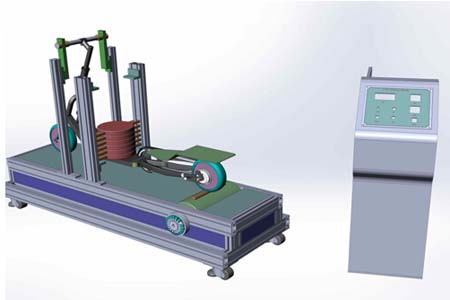 滑板車撞擊強度試驗機 電動滑板車沖擊疲勞測試機