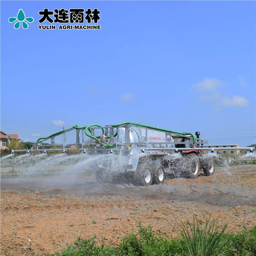 大連雨林廠家直銷新型液態(tài)灑糞車 液態(tài)有機肥撒施機