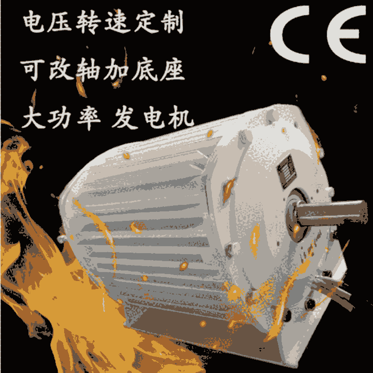 小型低速永磁發(fā)電機(jī)稀土無刷發(fā)電機(jī)直銷發(fā)電穩(wěn)定