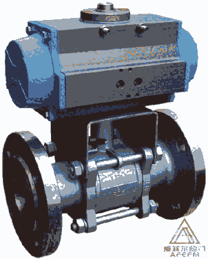 Q611F-16P氣動(dòng)不銹鋼三片式球閥