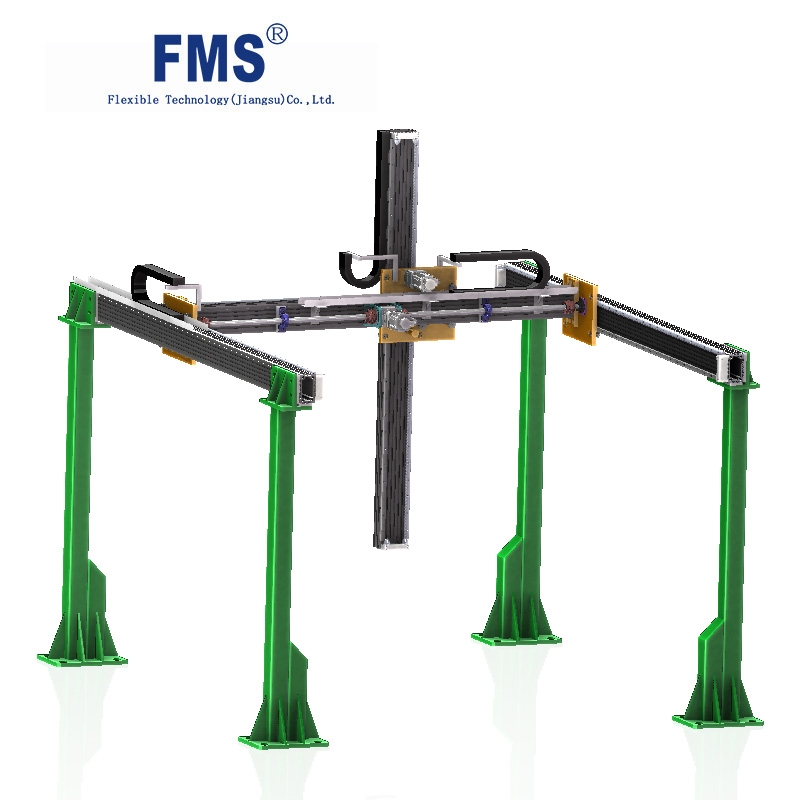 江蘇新沂FMS  桁架 龍門架 機(jī)械手 機(jī)械手臂