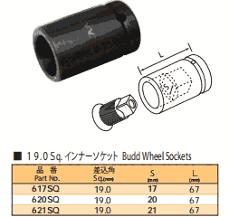 617SQ 620SQ 621SQ NAC套筒 刀頭 氣動接頭