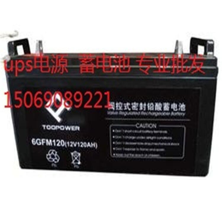 TOOPOWER天力6GFM120電力備用蓄電池12V120AH