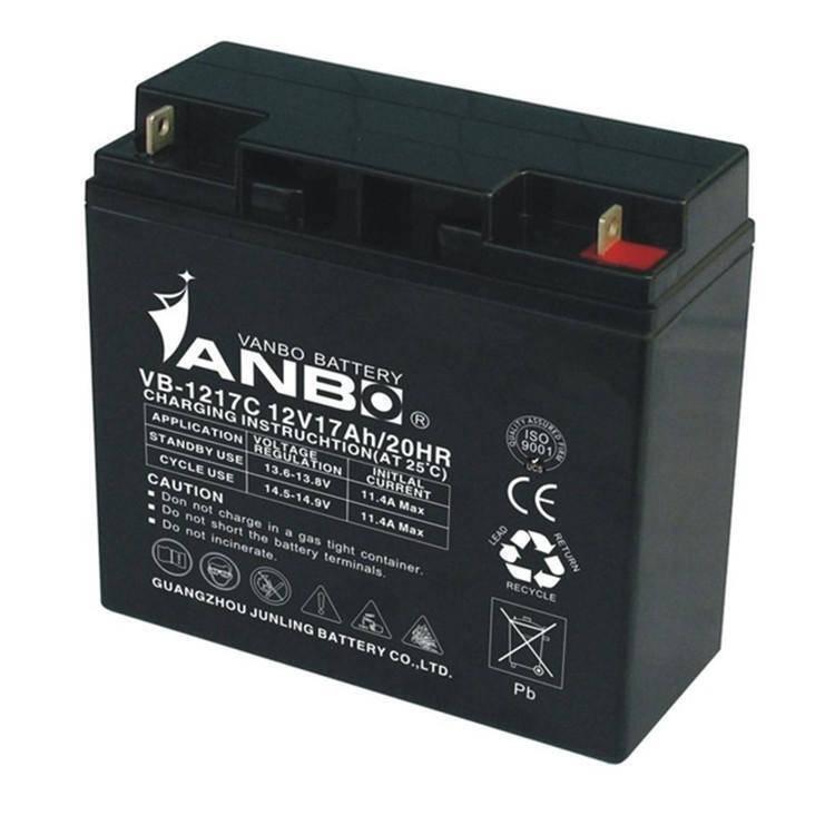 威博12V17AHups電源外接蓄電池型號(hào)NP17-12  VB-1217C